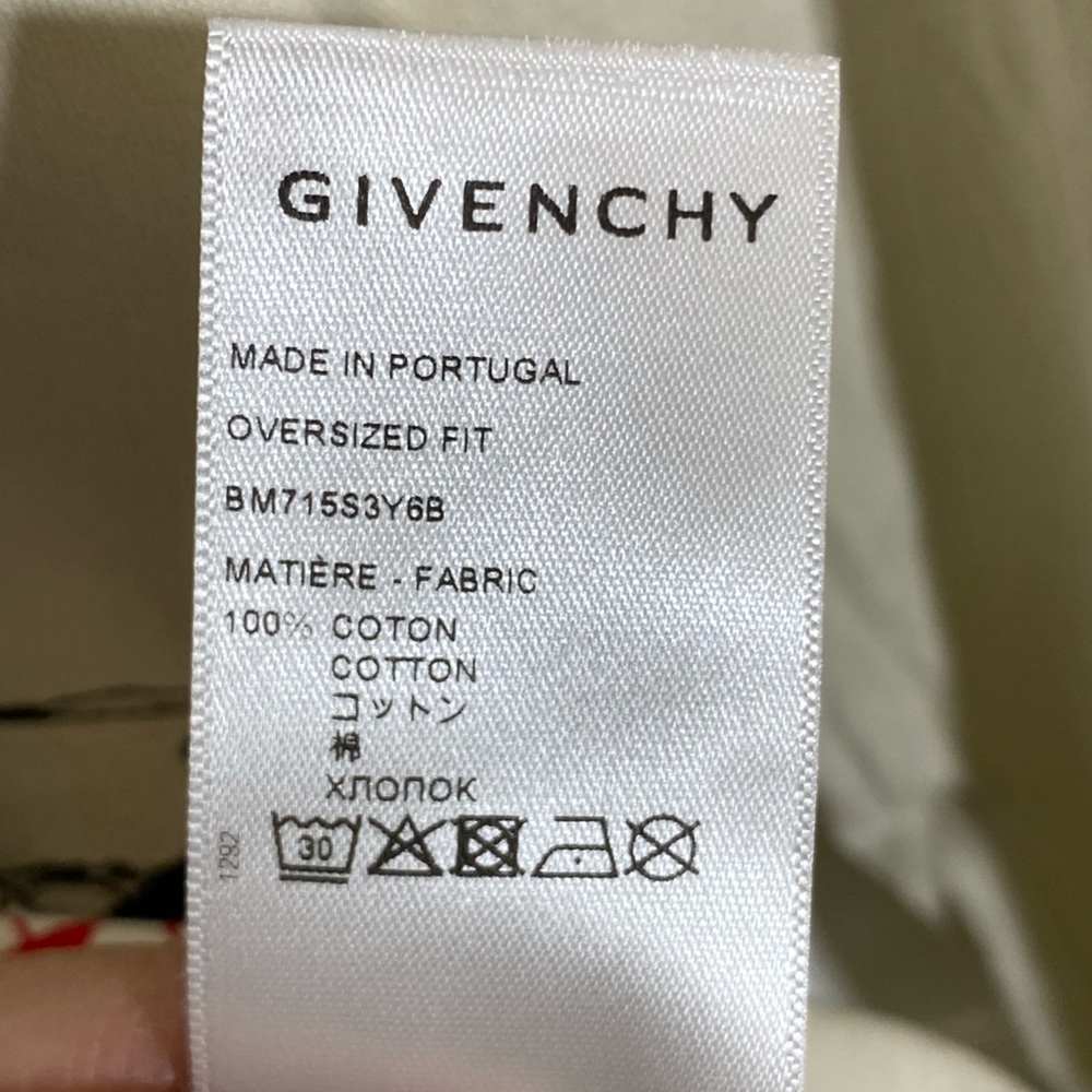 Givenchy MEN’S GOTHIC OVERSIZED HOODIE Size SMALL VGC Made in Portugal - Picture 5 of 16
